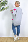 Heart of Gold Knit | Grey