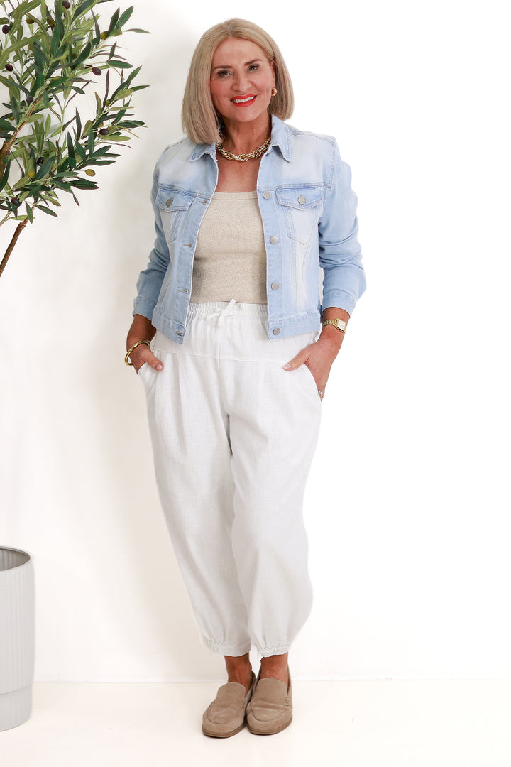 Kali Pants | White
