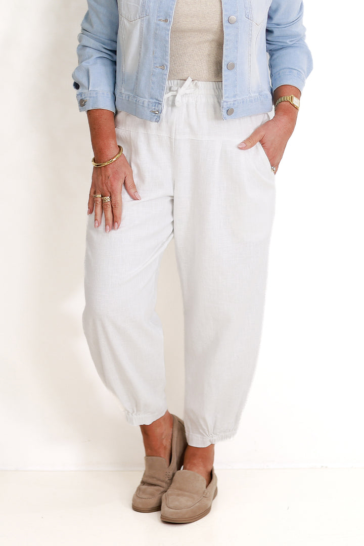 Kali Pants | White