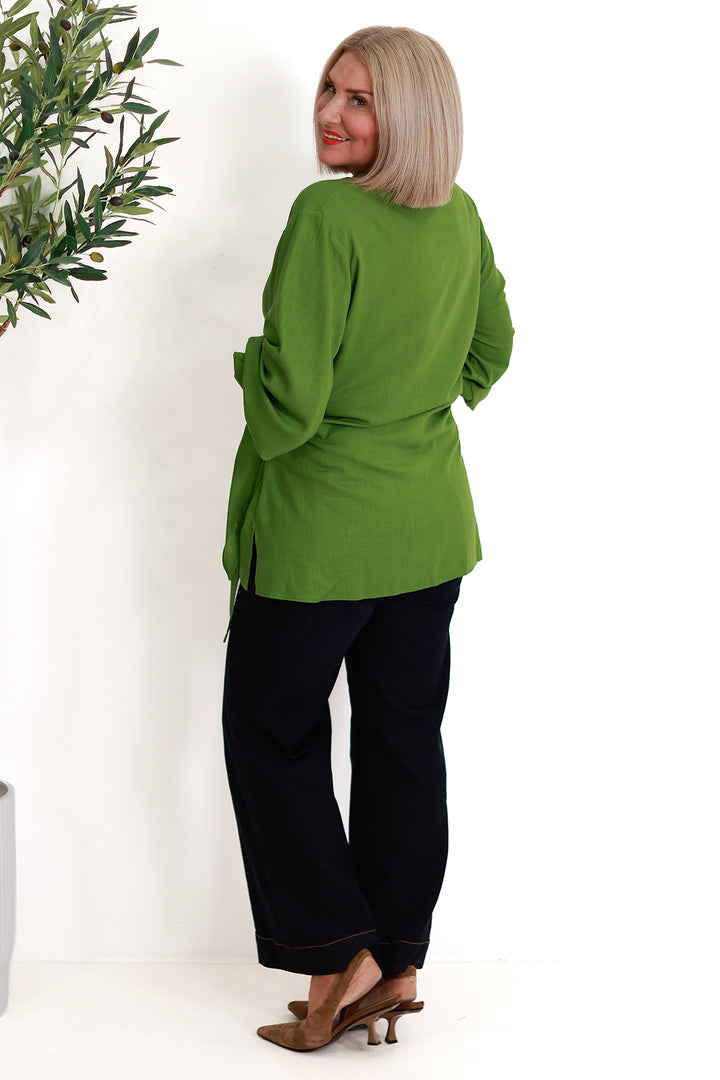 Sterling Tie Shirt | GREEN