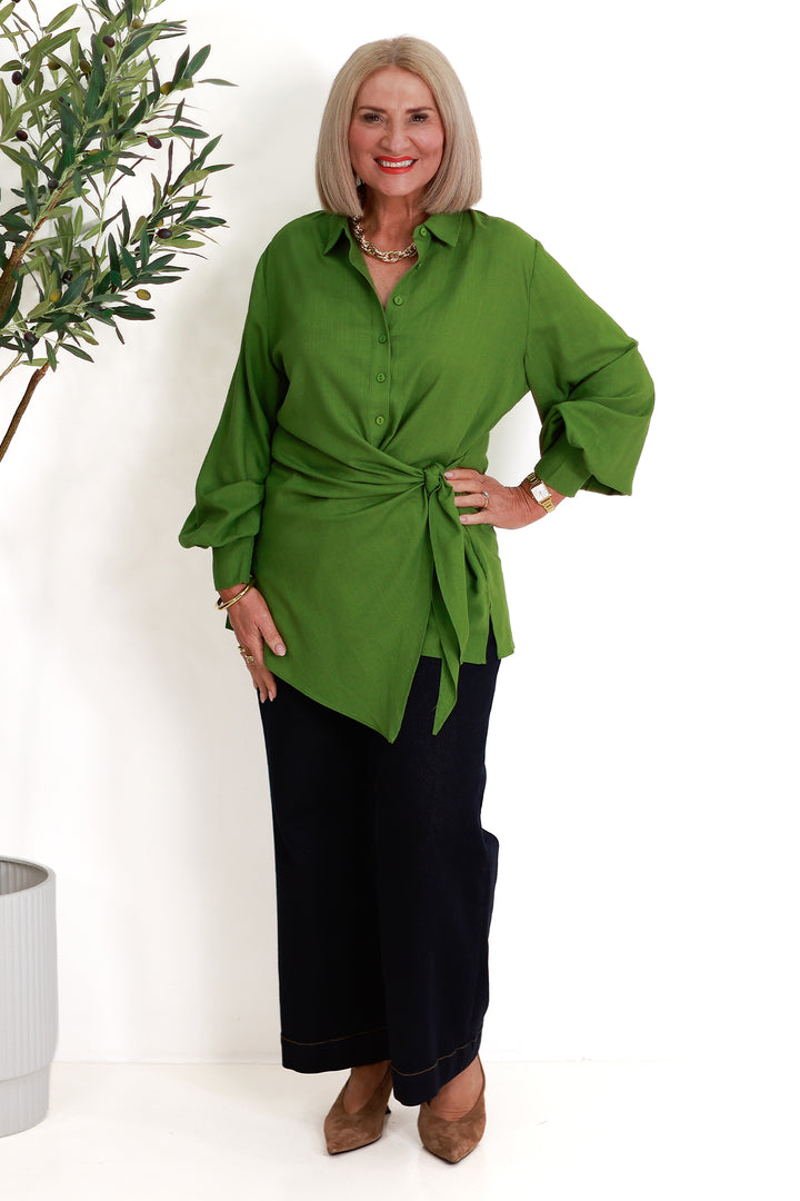 Sterling Tie Shirt | GREEN