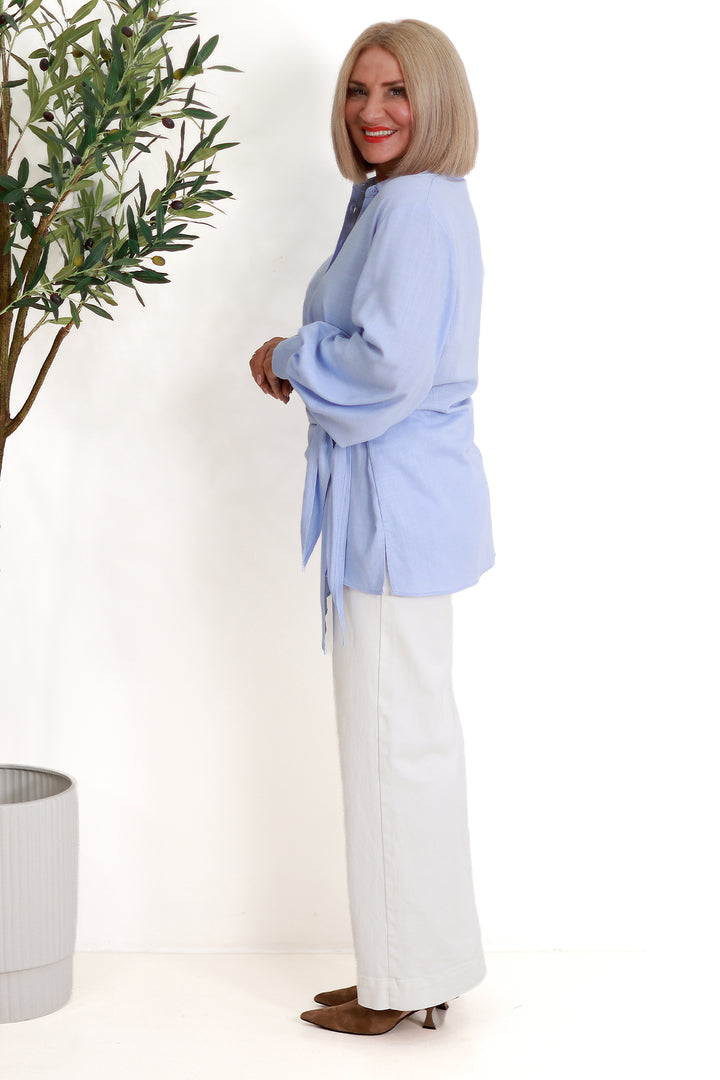 Sterling Tie Shirt | SKY BLUE