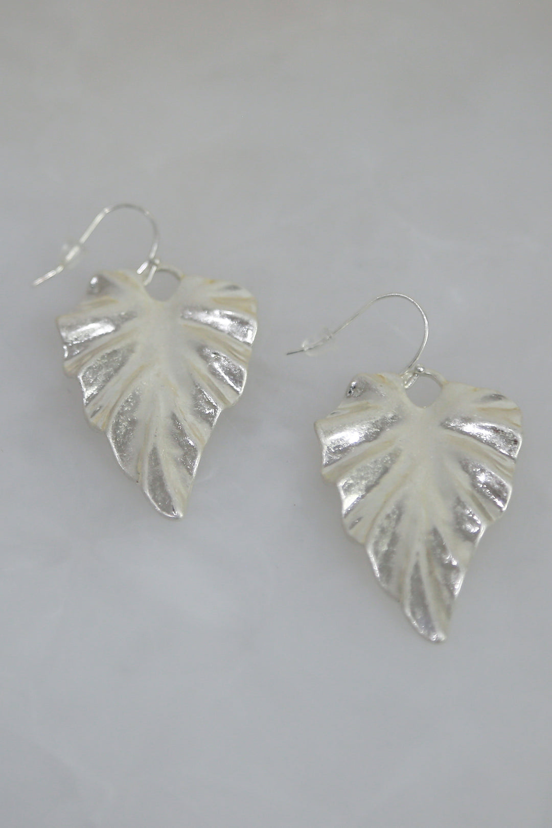 Mizu Leaf Earring | Silver