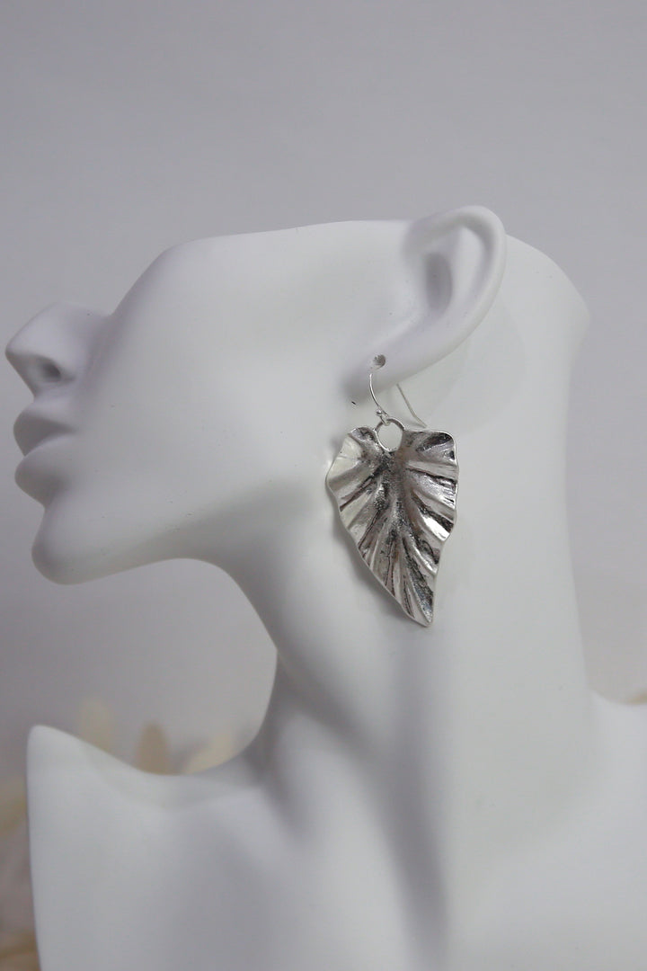 Mizu Leaf Earring | Silver