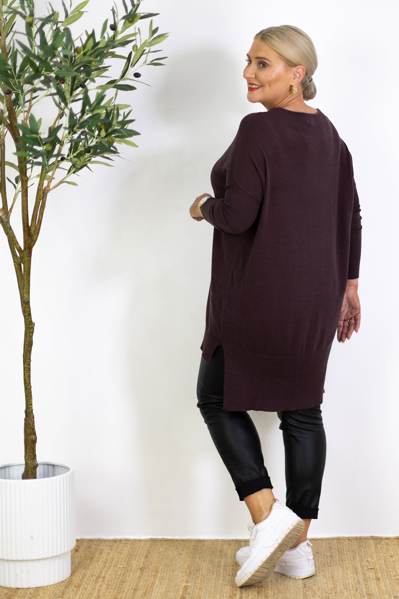Simple Knit | Walnut Brown