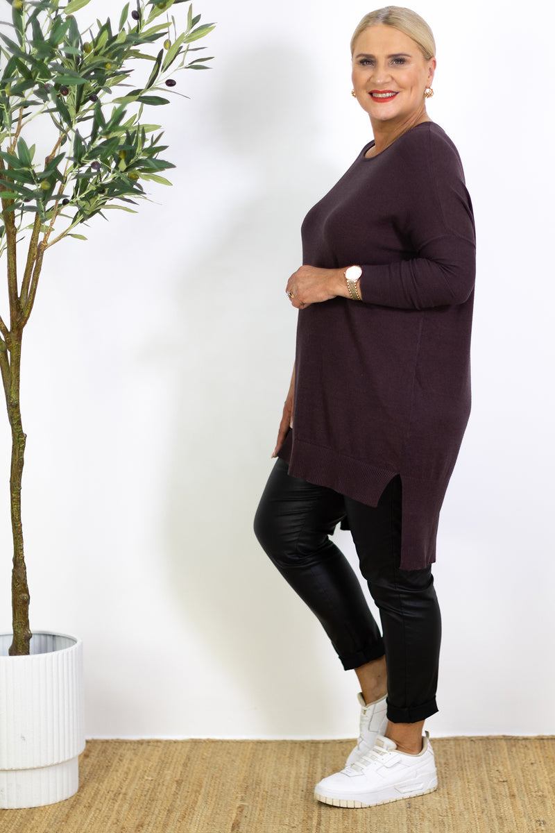 Simple Knit | Walnut Brown
