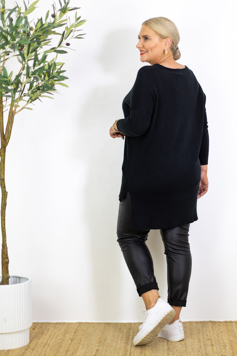 Simple Knit | Black