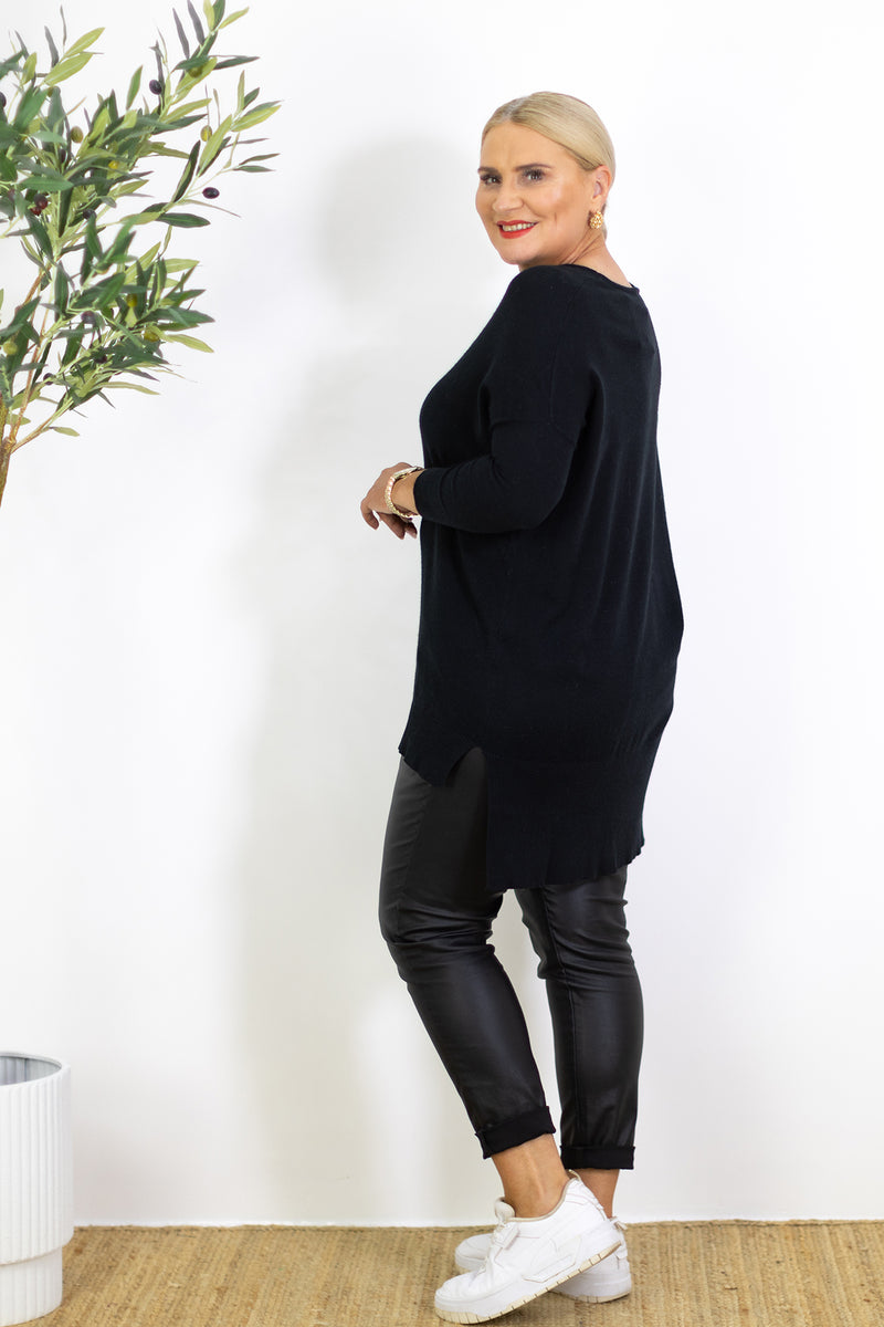 Simple Knit | Black