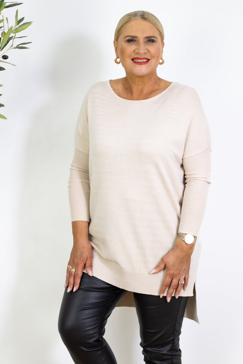 Simple Knit | Almond