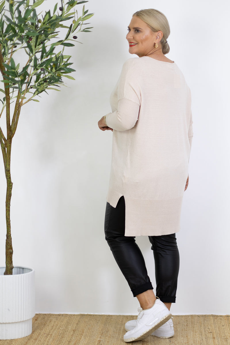 Simple Knit | Almond