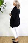 Misha Zip Knit | Black