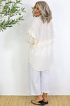 Eva Frill Shirt | Cream