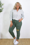 Rhodes Relaxed Pant | Berry