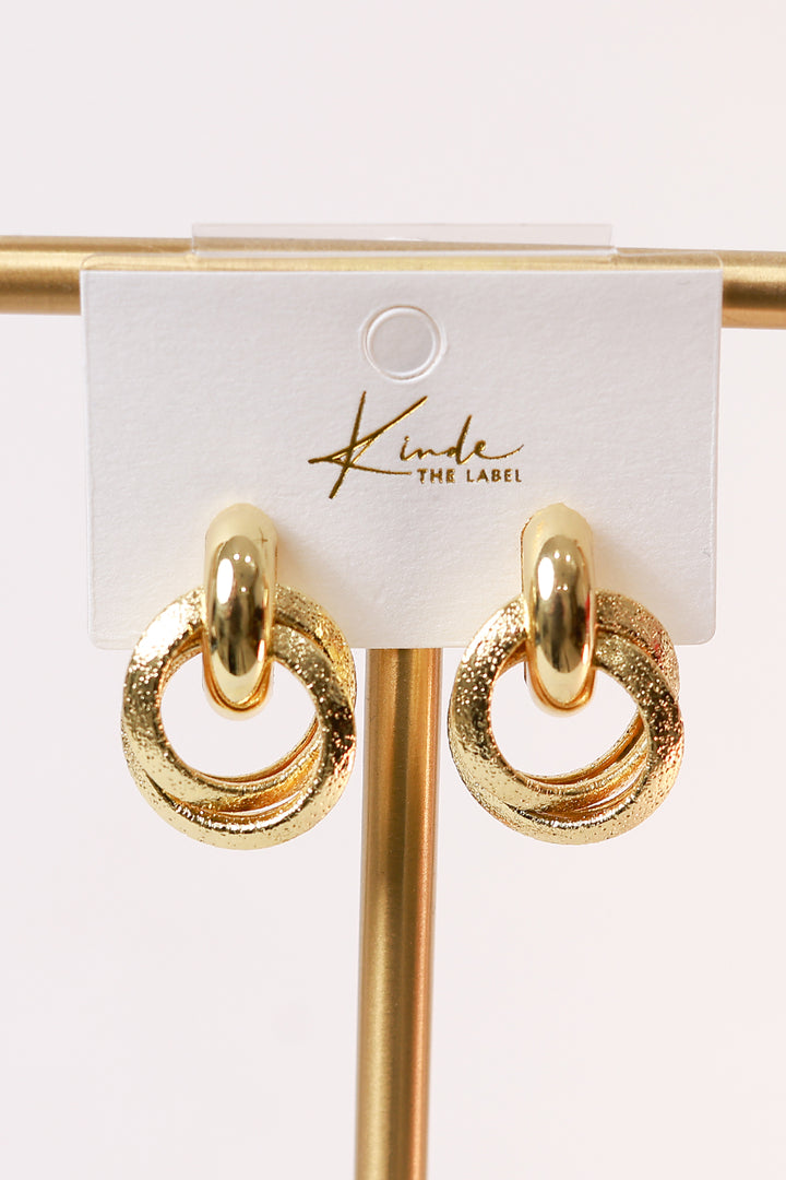 Valora Link Stud | GOLD