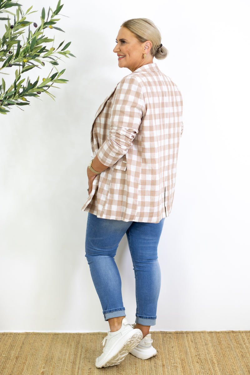 Poppy Blazer | Natural