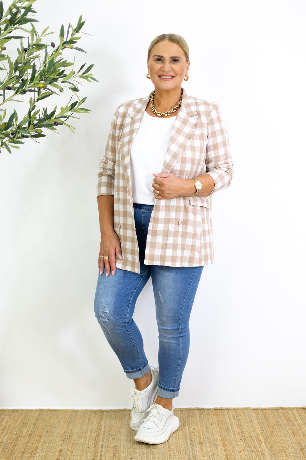 Poppy Blazer | Natural