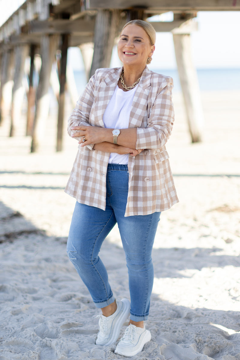 Poppy Blazer | Natural