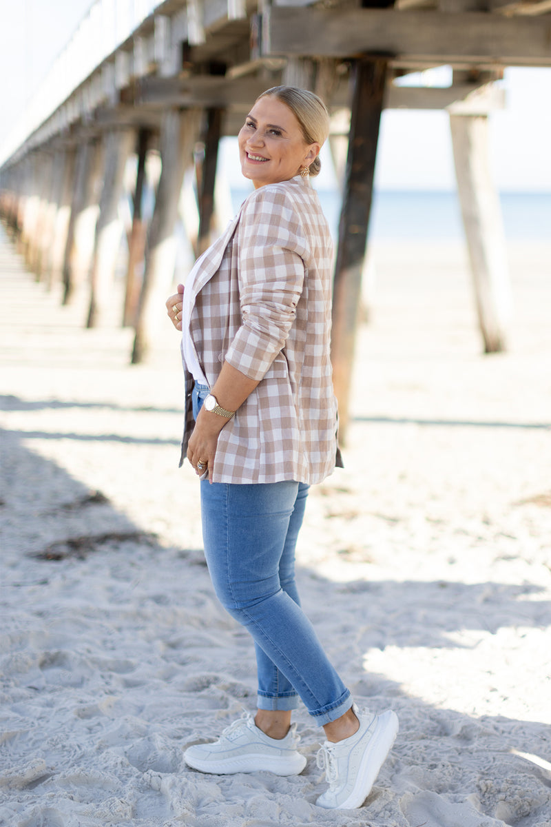 Poppy Blazer | Natural