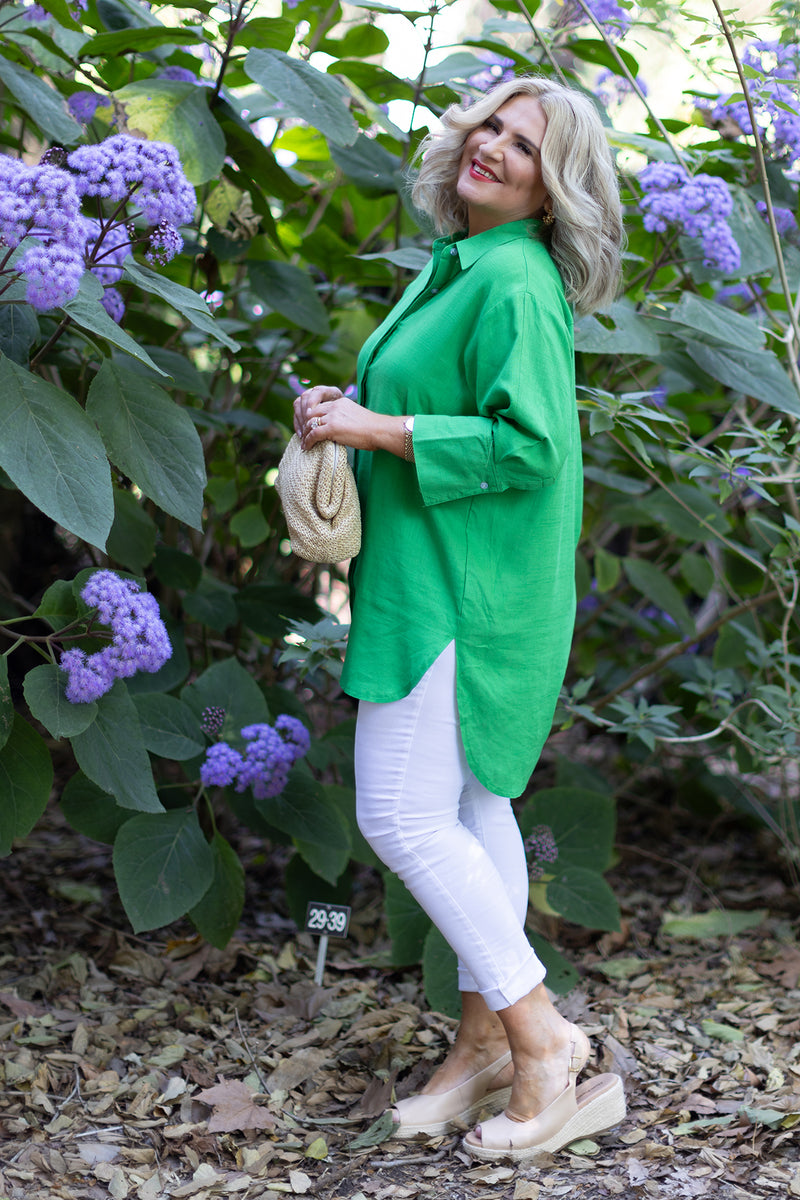 Londoner Oversized Shirt | Green