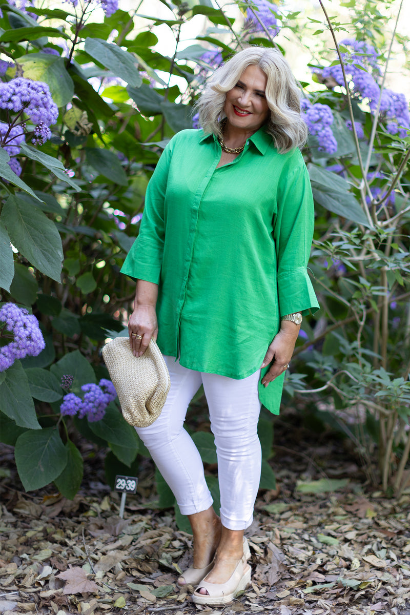 Londoner Oversized Shirt | Green