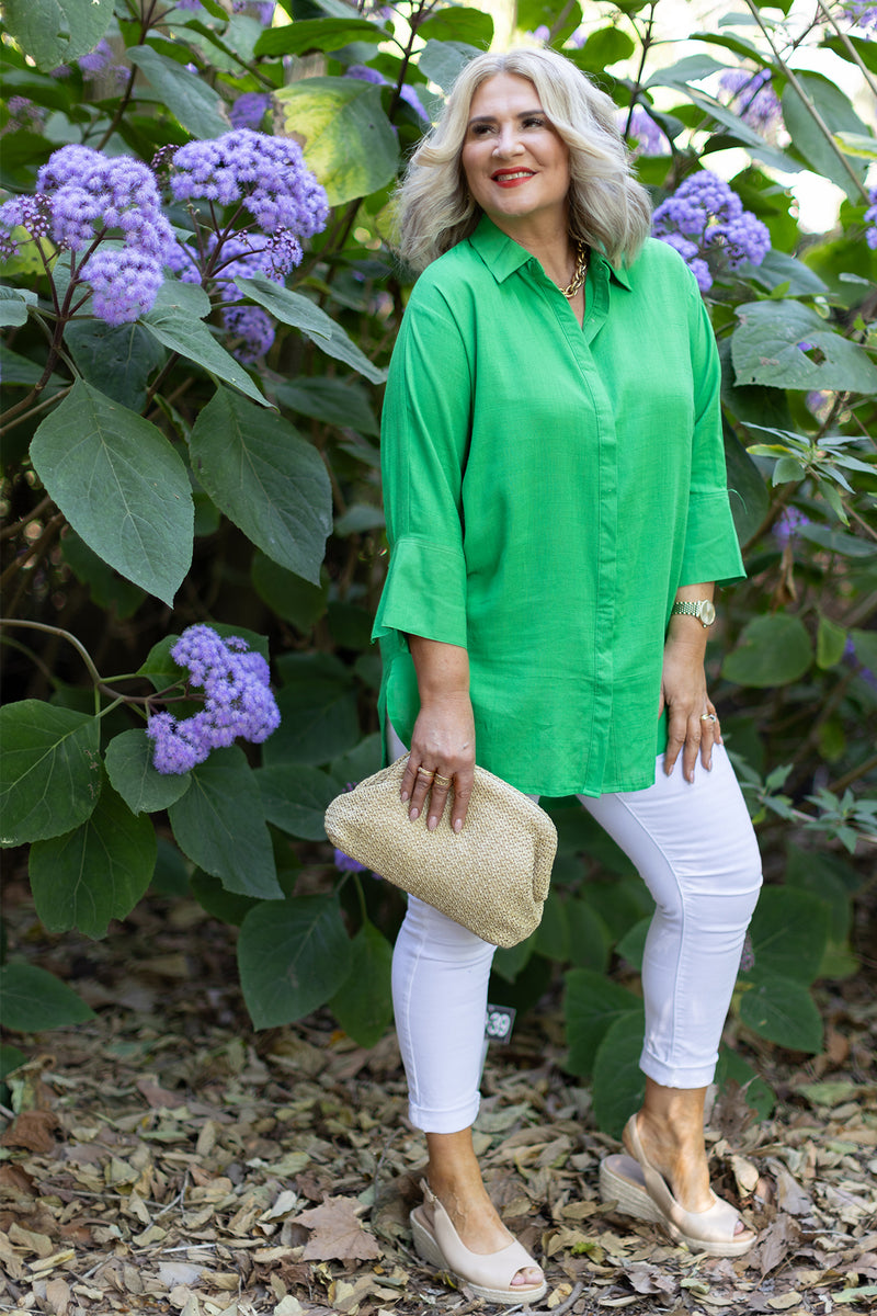 Londoner Oversized Shirt | Green