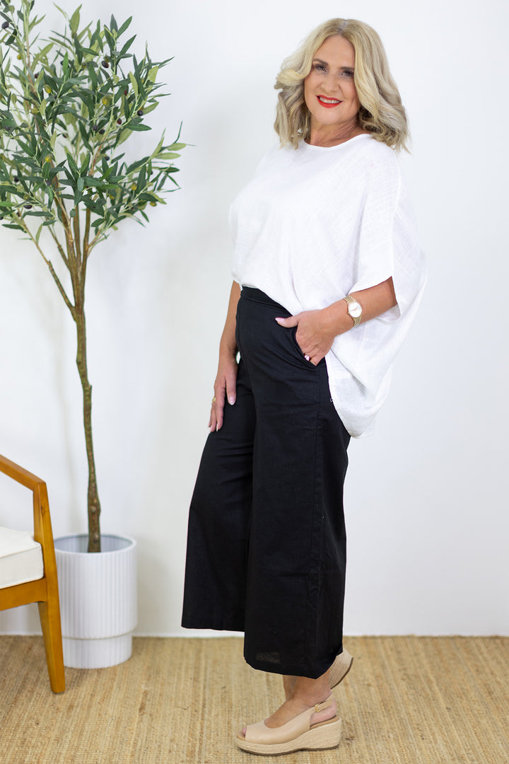 Rhodes Relaxed Pant | Black