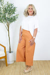 Natural | Amara Wide Leg Pant