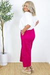 Rhodes Relaxed Pant | Berry