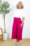 Rhodes Relaxed Pant | Berry