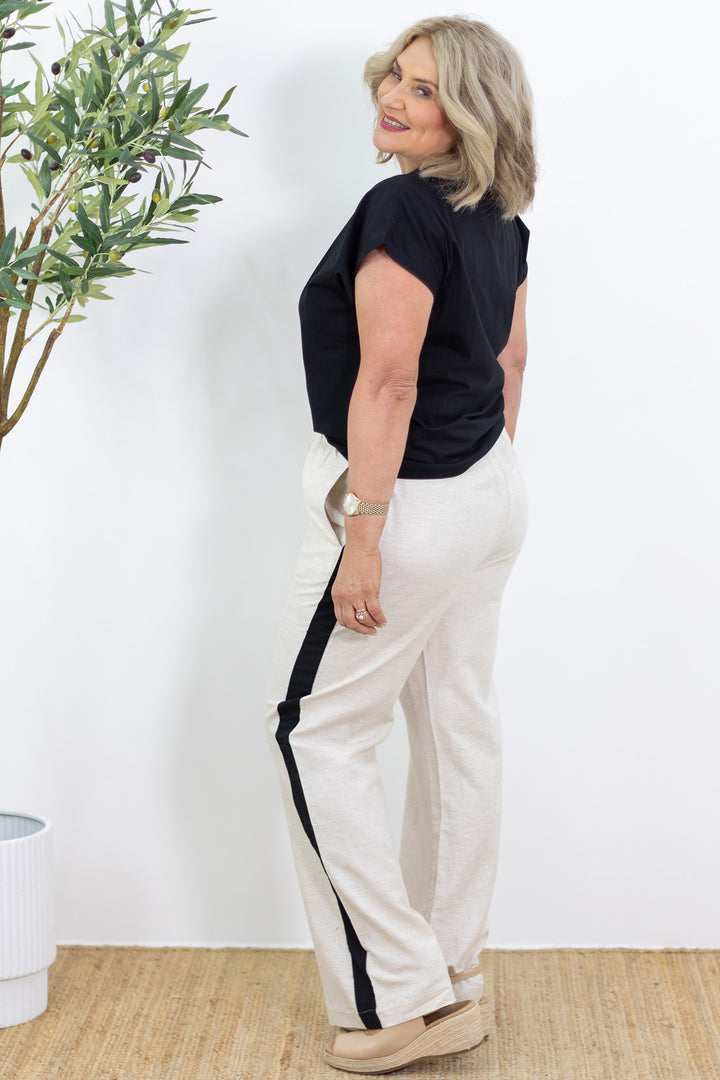 Second Valley Pant | Natural & Black