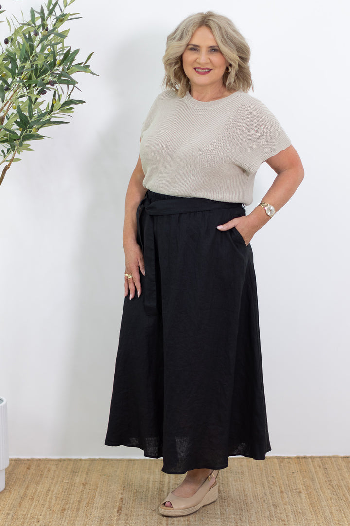 Capella Skirt | Black Raven