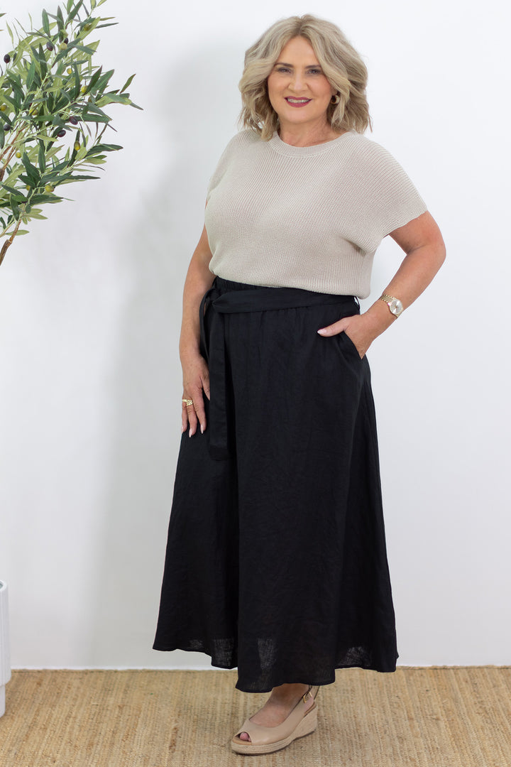 Capella Skirt | Black Raven