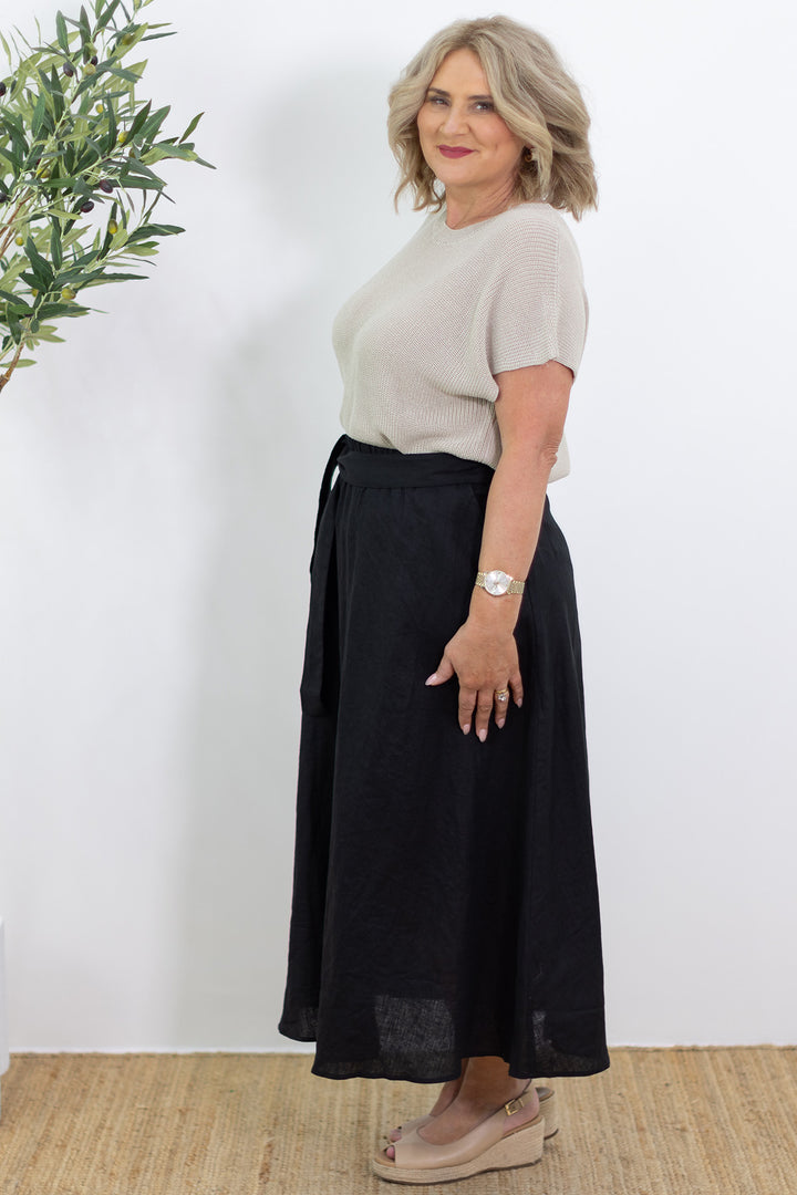 Capella Skirt | Black Raven