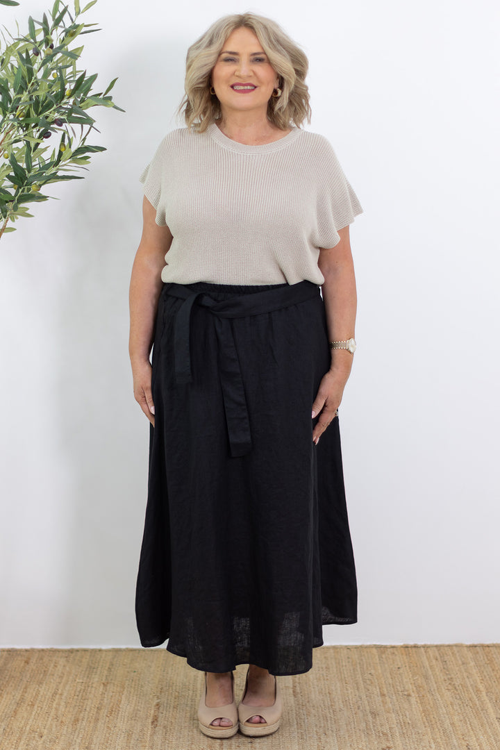 Capella Skirt | Black Raven