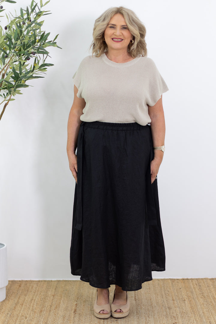 Capella Skirt | Black Raven
