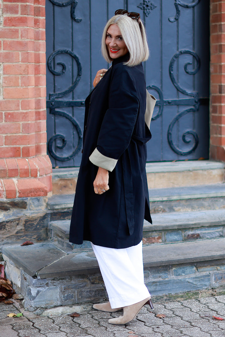 Eva Trenchcoat | BLACK