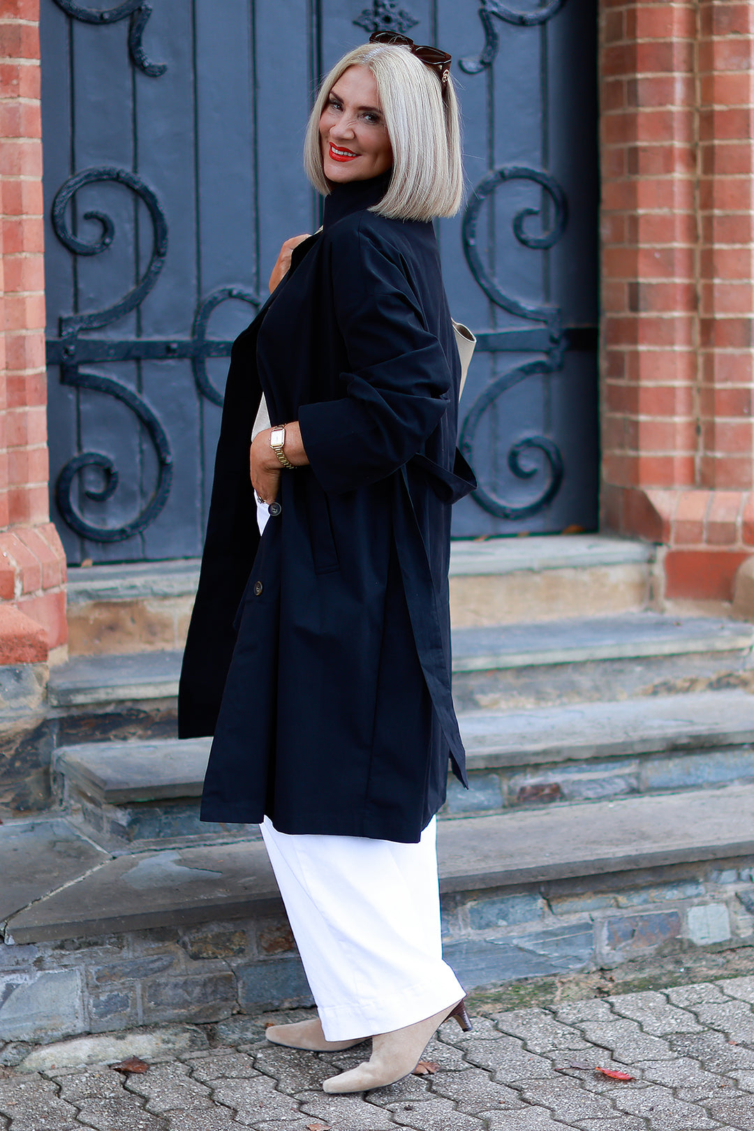 Eva Trenchcoat | BLACK