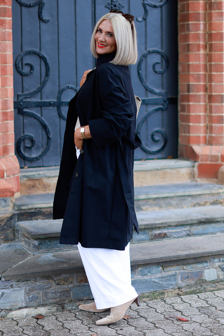Eva Trenchcoat | BLACK