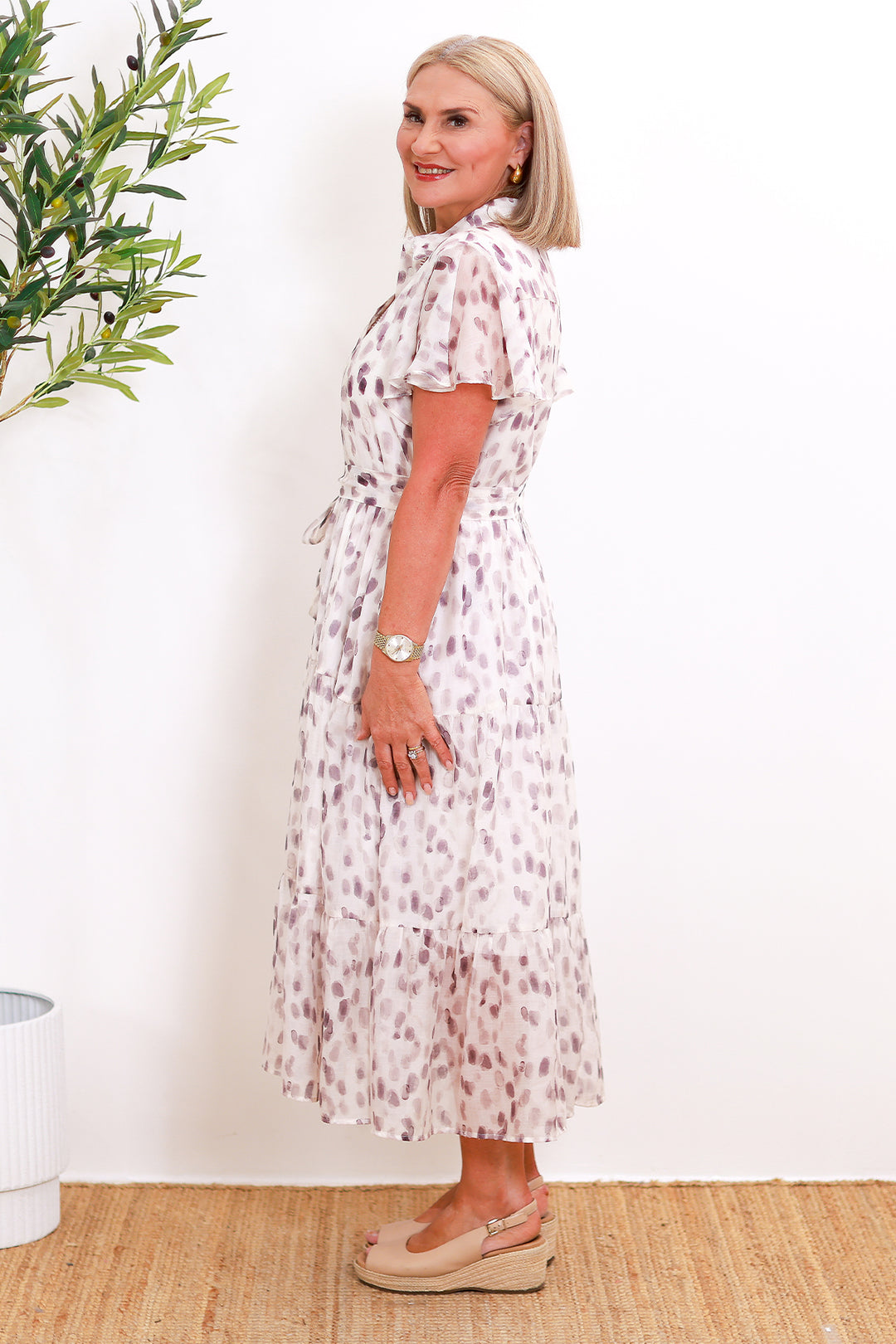 Alice Short Sleeve Dress | WATERMARK