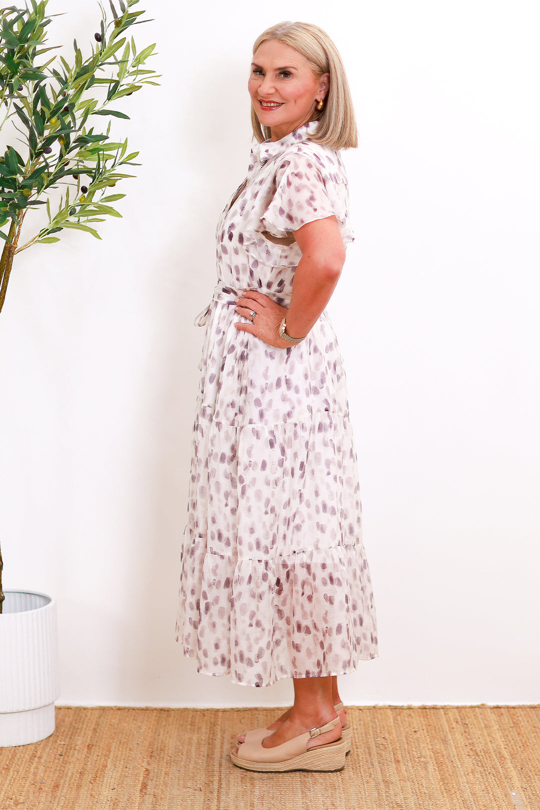 Alice Short Sleeve Dress | WATERMARK