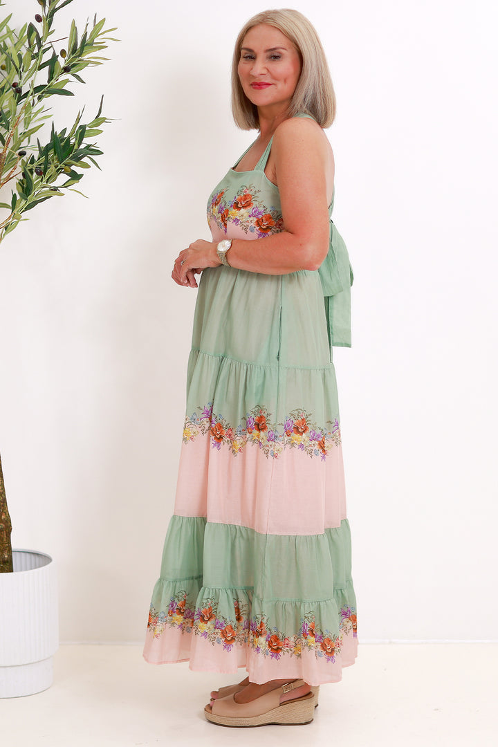 Hollyhock Maxi Dress | FLORAL