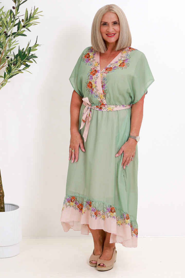 Hollyhock Dress | FLORAL