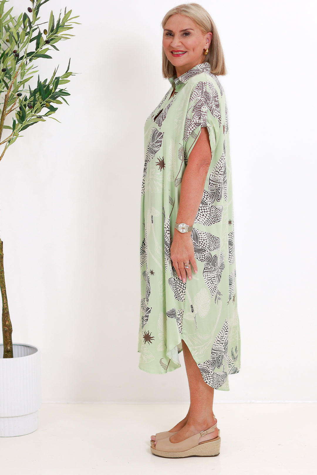 Canal Shirt Dress | WATERLILY