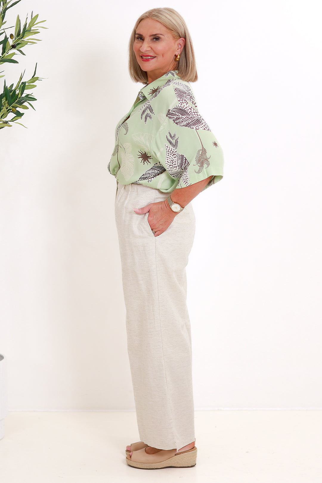 Thiley Pants | NATURAL