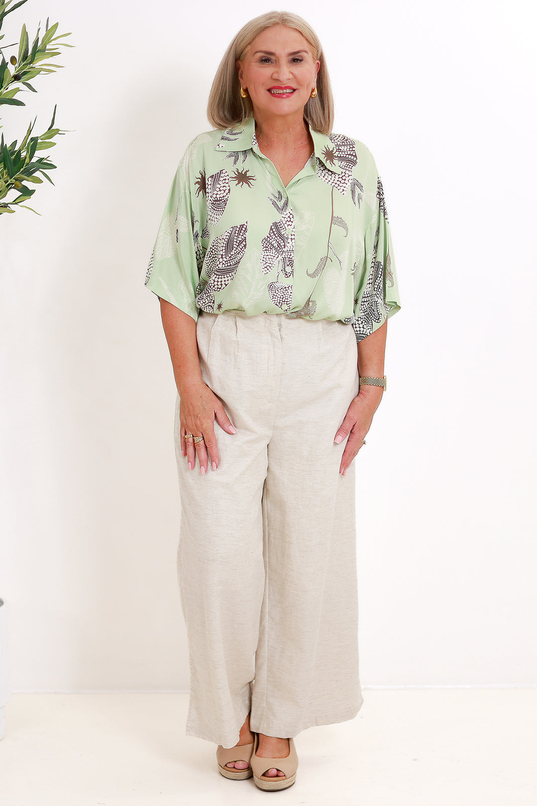 Thiley Pants | NATURAL