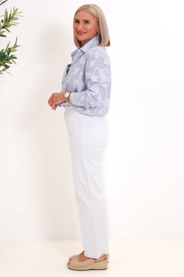 Bestow Stretch Jean| BRIGHT WHITE