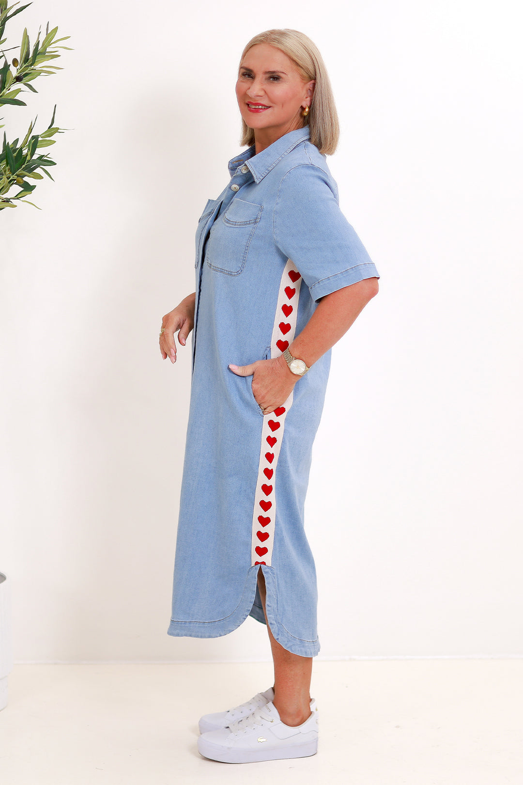 Malibu Shirt Dress | NO. 1 HEART Denim