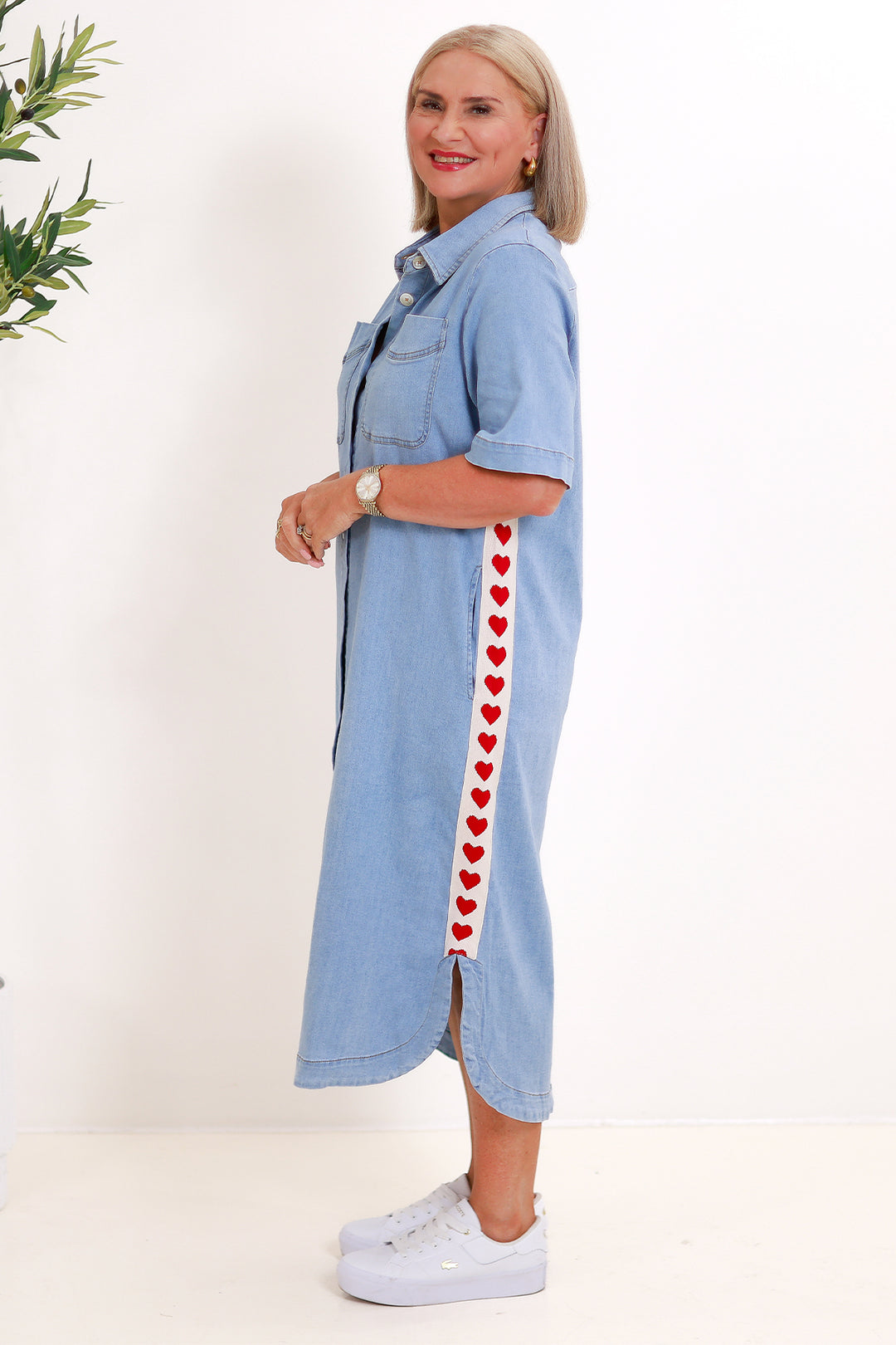 Malibu Shirt Dress | NO. 1 HEART Denim