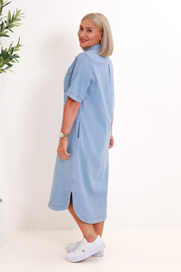 Malibu Shirt Dress |  NO.1 Denim