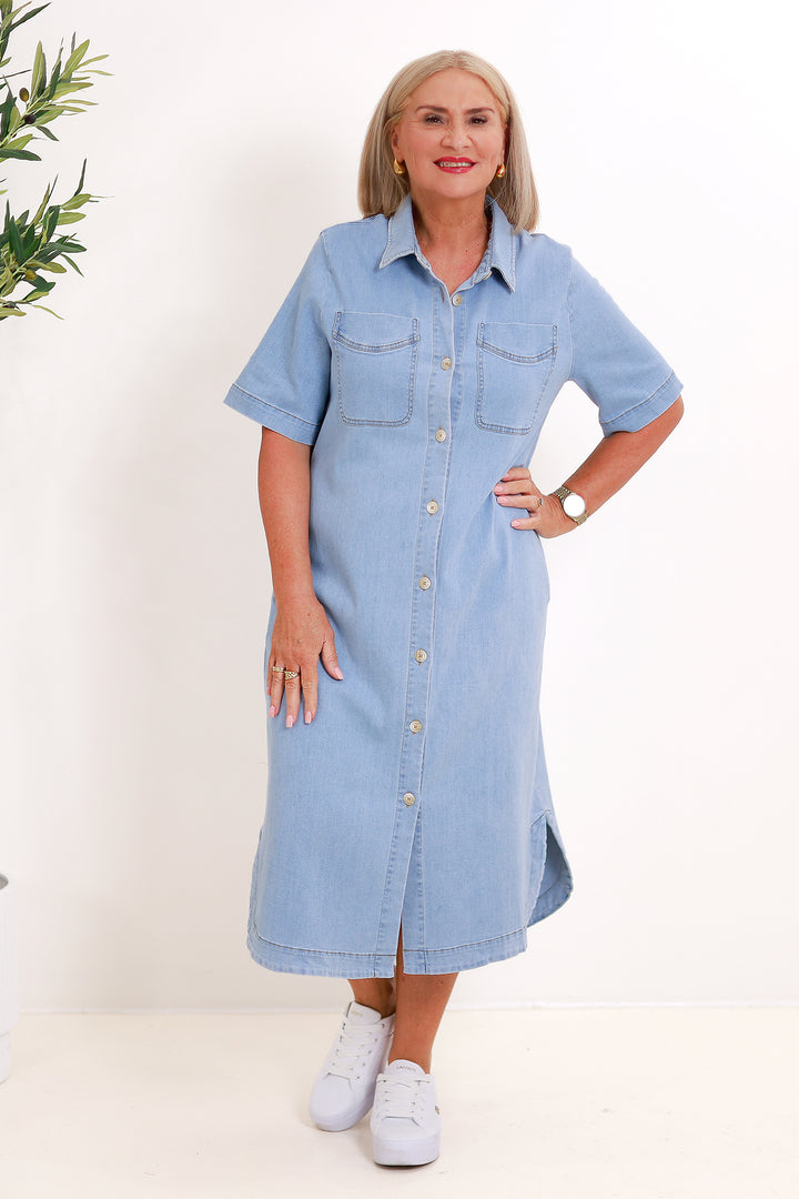 Malibu Shirt Dress |  NO.1 Denim